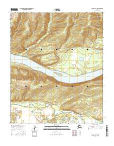 Tanana A-4 NE topographic map thumbnail