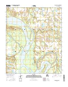 Tanana A-4 SE 2016 topographic map thumbnail