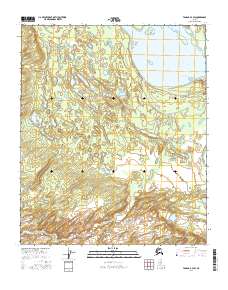 Tanana A-4 SW 2016 topographic map thumbnail