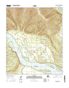 Tanana A-6 NE topographic map thumbnail