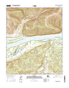 Tanana A-6 NW topographic map thumbnail