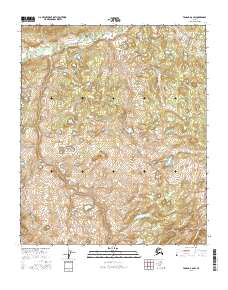 Tanana A-6 SW topographic map thumbnail