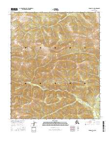 Tanana B-3 NE topographic map thumbnail