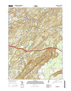 Blairstown 2016 topographic map thumbnail