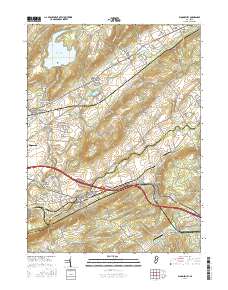 Bloomsbury 2016 topographic map thumbnail