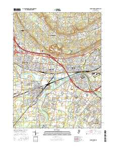 Bound Brook 2016 topographic map thumbnail