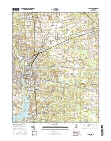 Bridgeton 2016 topographic map thumbnail