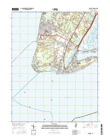 Cape May 2016 topographic map thumbnail
