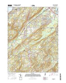 Chester 2016 topographic map thumbnail