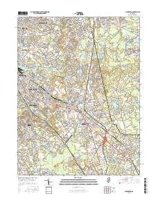 Clementon 2016 topographic map thumbnail
