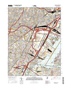 Elizabeth 2016 topographic map thumbnail