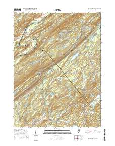 Flatbrookville 2016 topographic map thumbnail