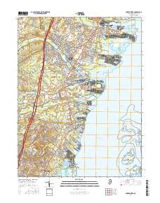 Forked River 2016 topographic map thumbnail