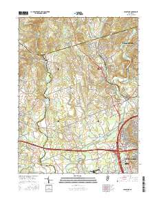 Gladstone 2016 topographic map thumbnail