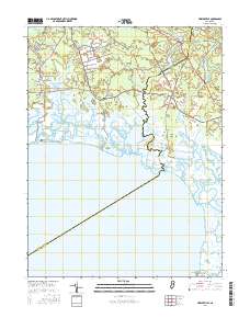 Heislerville 2016 topographic map thumbnail