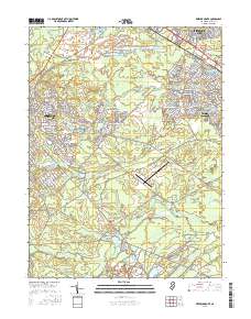 Keswick Grove 2016 topographic map thumbnail