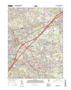 Moorestown 2016 topographic map thumbnail