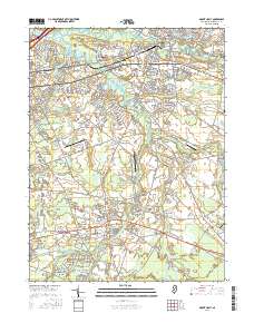 Mount Holly 2016 topographic map thumbnail