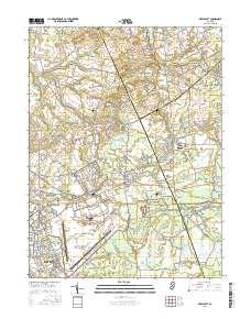 New Egypt 2016 topographic map thumbnail