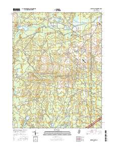 Oswego Lake 2016 topographic map thumbnail