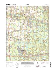Pemberton 2016 topographic map thumbnail