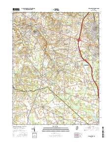 Pitman West 2016 topographic map thumbnail