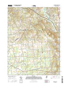 Pittstown 2016 topographic map thumbnail