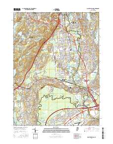 Pompton Plains 2016 topographic map thumbnail