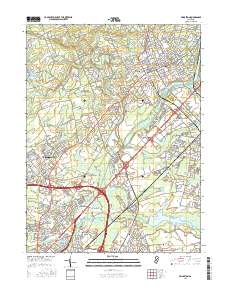 Princeton 2016 topographic map thumbnail