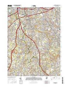 Runnemede 2016 topographic map thumbnail