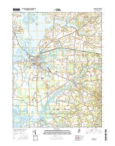 Salem 2016 topographic map thumbnail