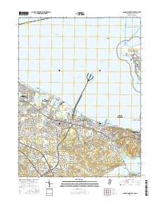 Sandy Hook West 2016 topographic map thumbnail