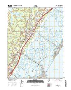 Stone Harbor 2016 topographic map thumbnail