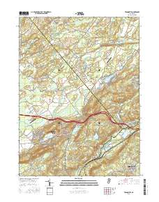 Tranquility 2016 topographic map thumbnail