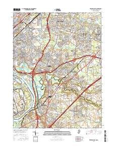 Trenton East 2016 topographic map thumbnail