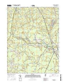 Tuckahoe 2016 topographic map thumbnail