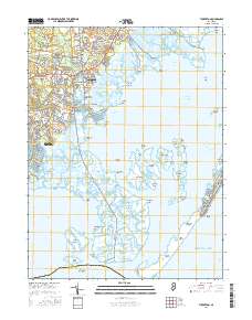 Tuckerton 2016 topographic map thumbnail