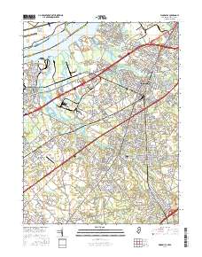 Woodbury 2016 topographic map thumbnail