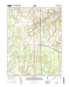 Ellendale 2016 topographic map thumbnail