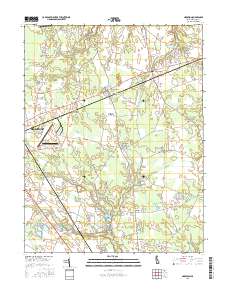 Harbeson 2016 topographic map thumbnail