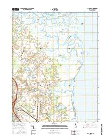 Little Creek 2016 topographic map thumbnail