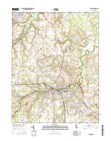 Milford 2016 topographic map thumbnail