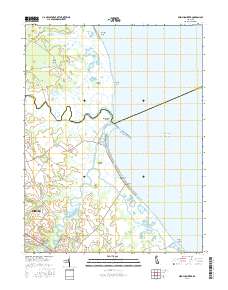 Mispillion River 2016 topographic map thumbnail