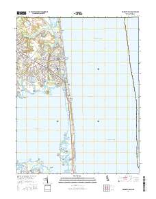 Rehoboth Beach 2016 topographic map thumbnail