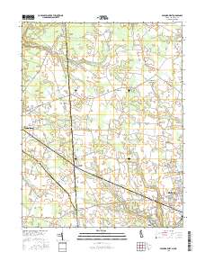 Seaford West 2016 topographic map thumbnail
