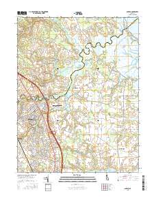 Smyrna 2016 topographic map thumbnail