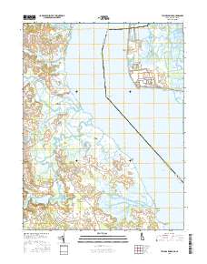 Taylors Bridge 2016 topographic map thumbnail