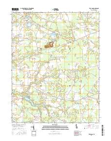 Trap Pond 2016 topographic map thumbnail