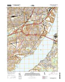Wilmington South 2016 topographic map thumbnail