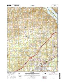 Aberdeen 2016 topographic map thumbnail